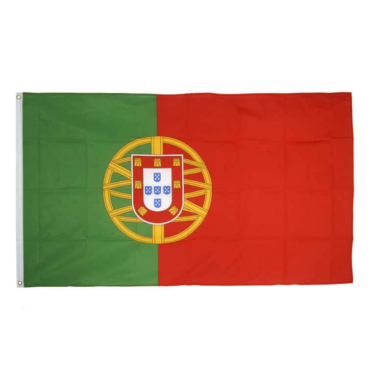 FlagSuperstore Portugal-Flagge 90x60 Cm - 100 % Polyester, Mit Ösen, Perfekt Zum Hissen