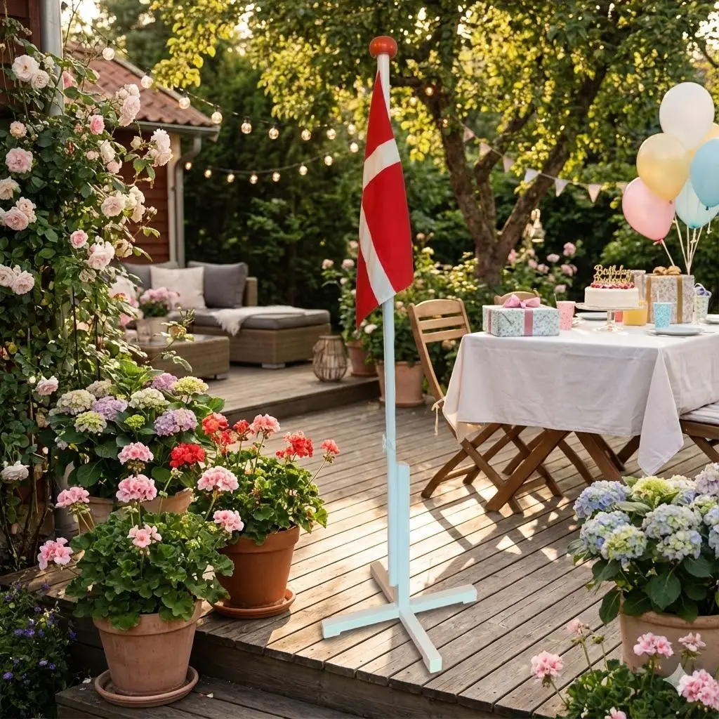 Flagstang op til 200 cm