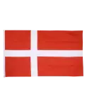 Danmark flag i stof (90x150 cm) - 