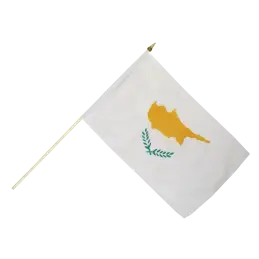 Cypern vifteflag i stof (30x45 cm) - 