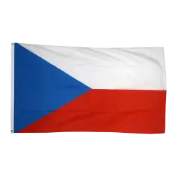 Tjekkiet flag i stof (90x150 cm) - 
