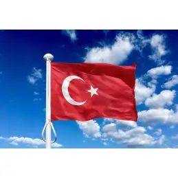 Tyrkiet 300 cm, 10-12 mtr. flagstang - 