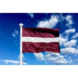 Letland 225 cm, 8-9 mtr. flagstang - 