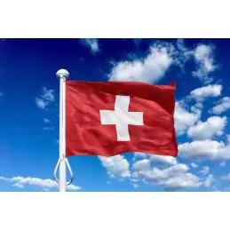 Schweiz 225 cm, 8-9 mtr. flagstang - 