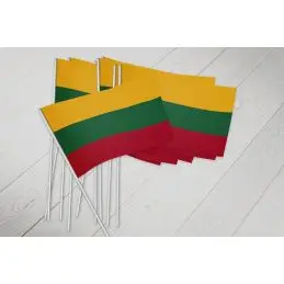 Ærø vifteflag i papir (20x27 cm) - 