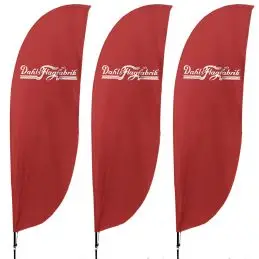 Beachflag - Fjer - 