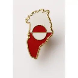 Emblem Grønland Øen - Pins / Emblemer
