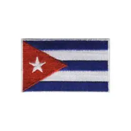 Broderet stryge flag Cuba - Broderede flag