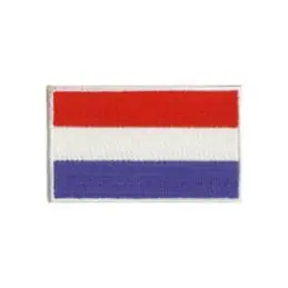 Broderet stryge flag Holland - Broderede flag