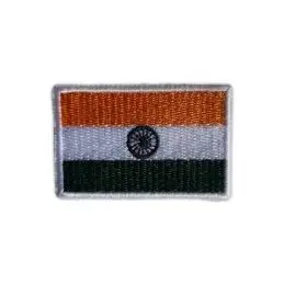 Broderet stryge flag Indien - Broderede flag
