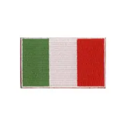 Broderet stryge flag Italien - Broderede flag