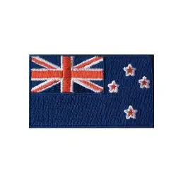 Broderet stryge flag New Zealand - Broderede flag