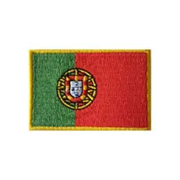 Broderet stryge flag Portugal - Broderede flag