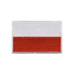 Broderet stryge flag Polen - Broderede flag