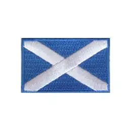 Broderet stryge flag Skotland - Broderede flag