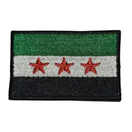 Broderet stryge flag syrien - Broderede flag