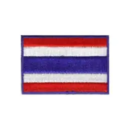 Broderet stryge flag Thailand - Broderede flag