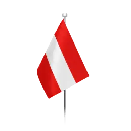 Østrig bordflag - 