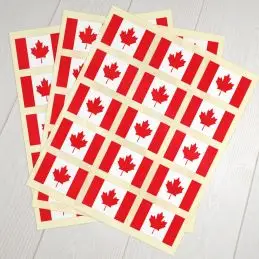 Klæbeflag Canada - Klistermærker