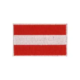 Broderet stryge flag Østrig - Broderede flag