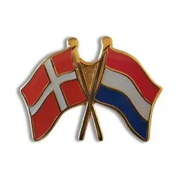 Venskabsflag DK / Holland - Pins / Emblemer