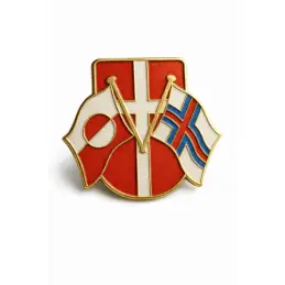 Venskabsflag DK / Grønland / Færøerne - Pins / Emblemer