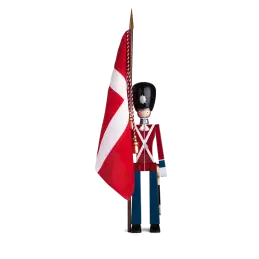 Kay Bojesen fanebærer, Mellem, 50 cm - Legetøj & Souvenirs