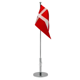 Bordstang 40 cm med rund flad fod - 