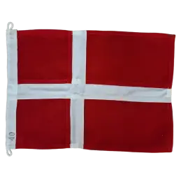 Dannebrog 40 cm til 1,5 meter flagstang - 