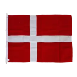 Dannebrog 60 cm til 2 meter flagstang - Dannebrog